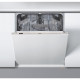 WHIRLPOOL Lavavajillas integrable 60 cm  WIC 3C34 PFE S. 14 cubiertos. Puerta deslizante. Clase D